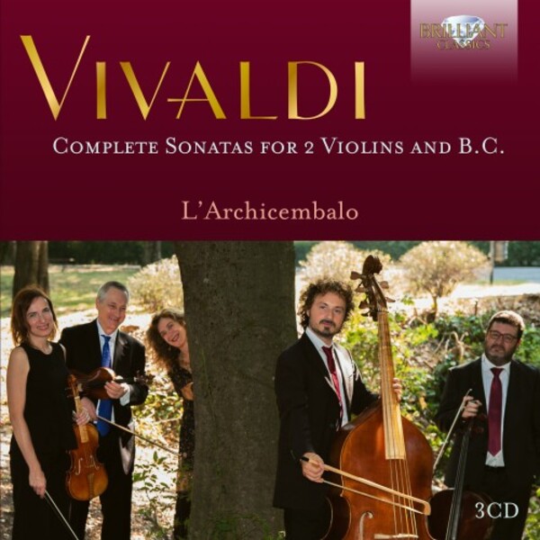 Vivaldi - Complete Sonatas for 2 Violins and Basso Continuo | Brilliant Classics 96188