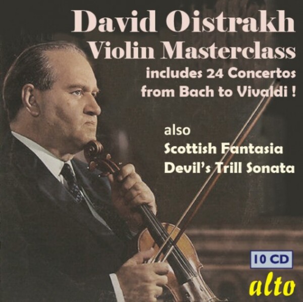 David Oistrakh: Violin Masterclass - 24 Concertos, etc. | Alto ALC3144