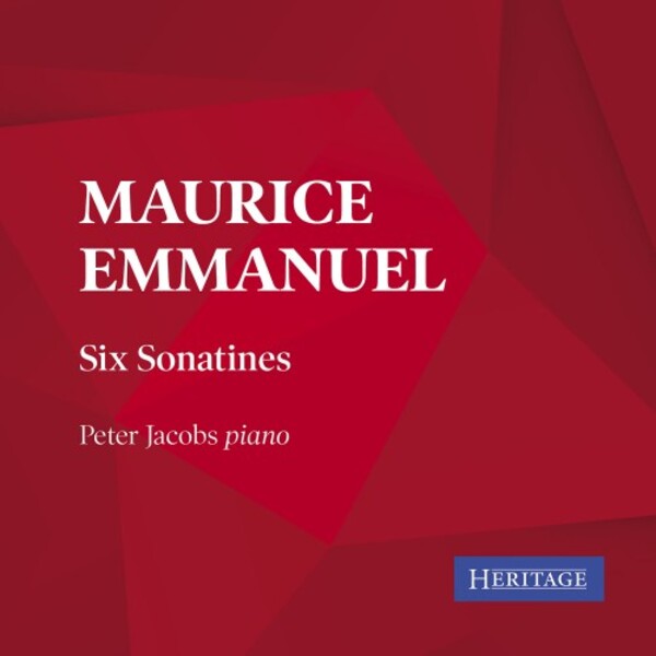 Emmanuel - Six Sonatines