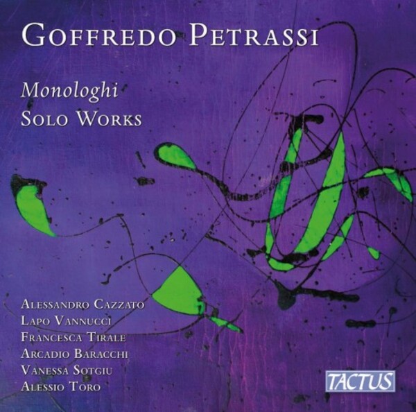 Petrassi - Monologi: Solo Works