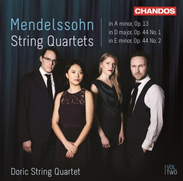 Mendelssohn - String Quartets Vol.2 | Chandos CHAN202572