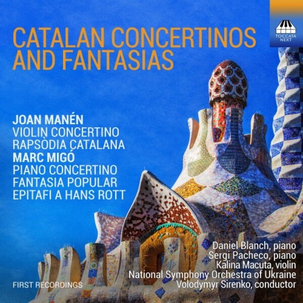 Catalan Concertinos and Fantasias by Migo & Manen | Toccata Classics TOCN0010