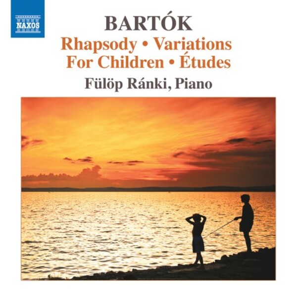Bartok - Piano Music Vol.8: Rhapsody, Variations, For Children | Naxos 8574340