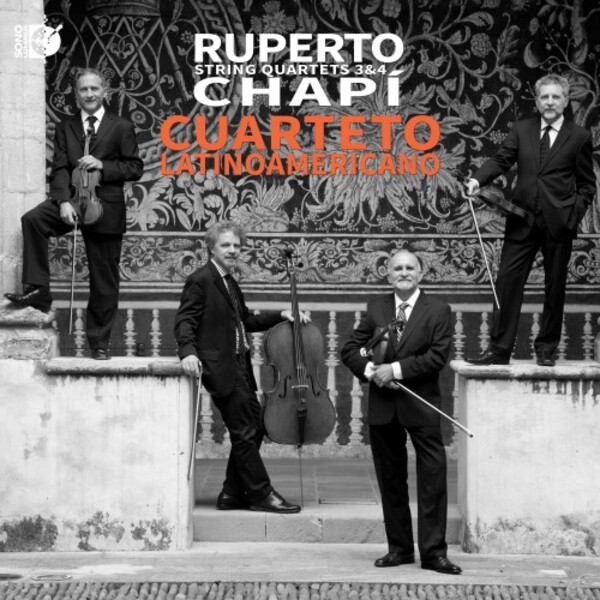 Chapi - String Quartets 3 & 4 | Sono Luminus DSL92254