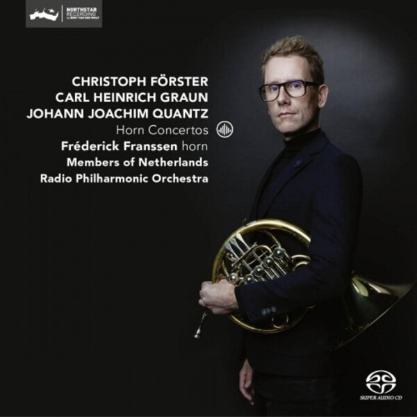 Forster, Graun & Quantz - Horn Concertos | Challenge Classics CC72904