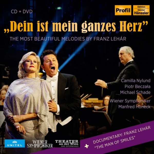 Lehar - Dein ist mein ganzes Herz: The Most Beautiful Melodies (CD + DVD) | Haenssler Profil PH22004