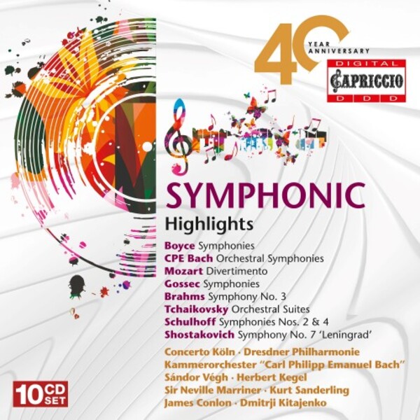 Capriccio 40-Year Anniversary: Symphonic Highlights
