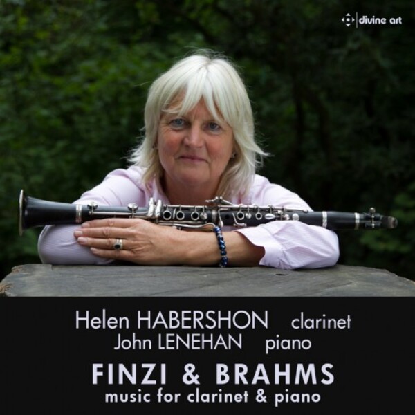 Finzi & Brahms - Music for Clarinet & Piano | Divine Art DDA25226