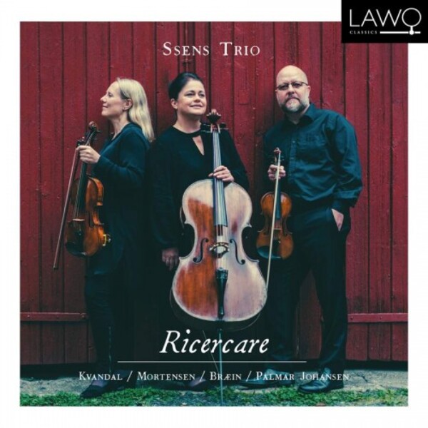 Ricercare: String Trios by Kvandal, F Mortensen, Braein, Palmar Johansen