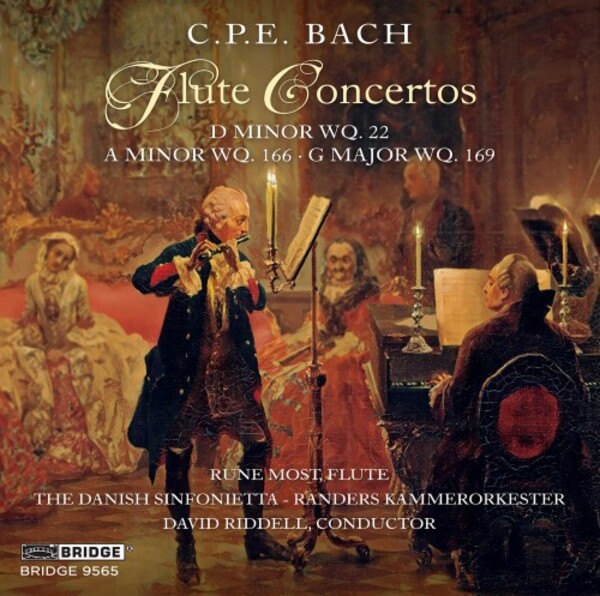 CPE Bach - Flute Concertos | Bridge BRIDGE9565