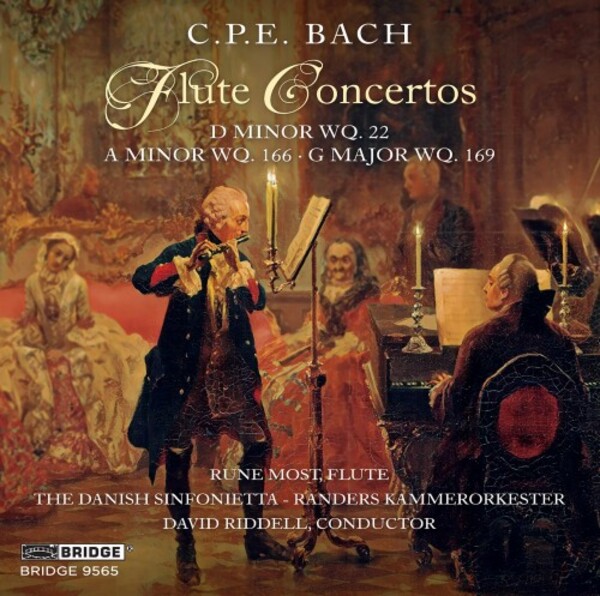 CPE Bach - Flute Concertos | Bridge BRIDGE9565