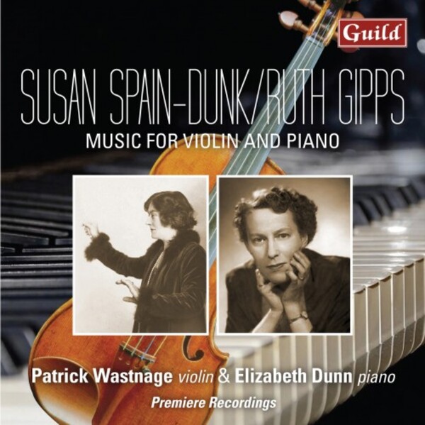 Spain-Dunk & Gipps - Music for Violin and Piano
