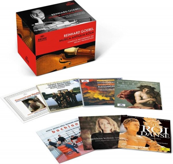 Reinhard Goebel & Musica Antiqua Koln: Complete Recordings on Archiv Produktion | Deutsche Grammophon 4862063