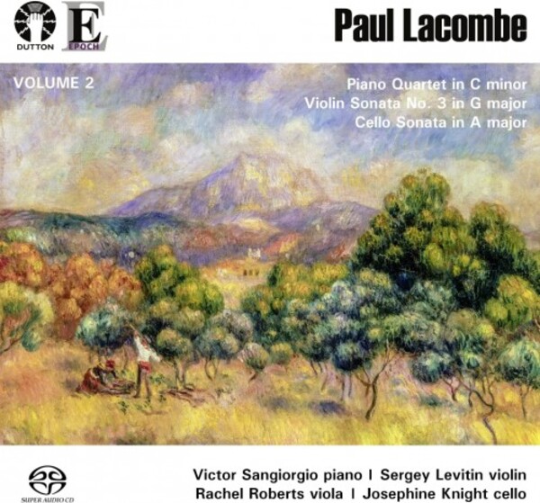 Paul Lacombe Vol.2 - Piano Quartet, Cello Sonata, Violin Sonata no.3 | Dutton - Epoch CDLX7397