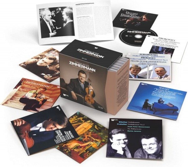 Frank Peter Zimmermann: The Complete Warner Recordings | Warner 9029631788