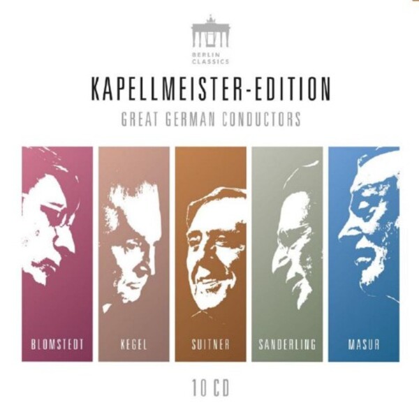 Kapellmeister-Edition: Great German Conductors | Berlin Classics 0302856BC