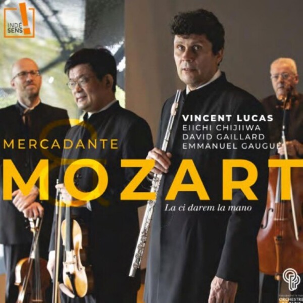 Mercadante & Mozart - La ci darem la mano: Flute Quartets | Indesens INDE162