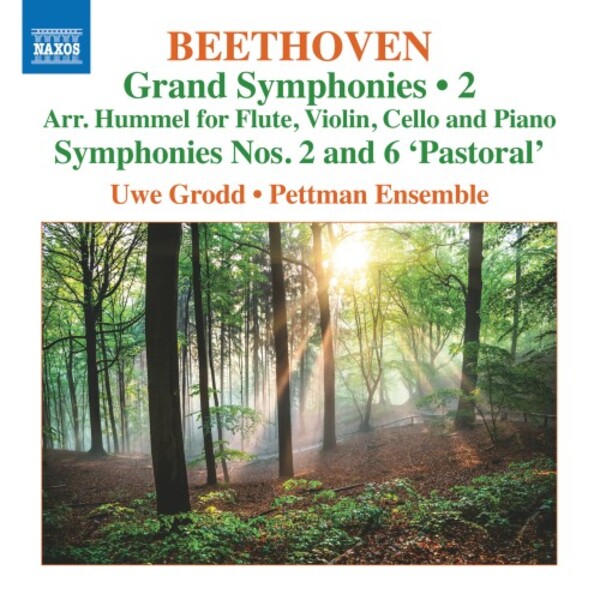 Beethoven - Grand Symphonies (arr. Hummel) Vol.2: Symphonies 2 & 6 | Naxos 8574200