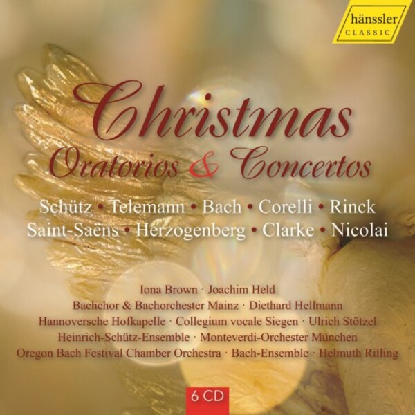Christmas Oratorios & Concertos | Haenssler Classic HC22034