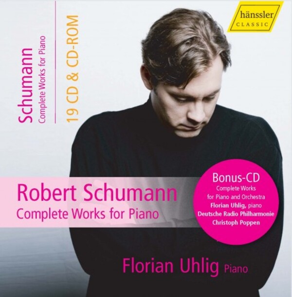 Schumann - Complete Works for Piano (CD + CD-ROM) | Haenssler Classic HC22074