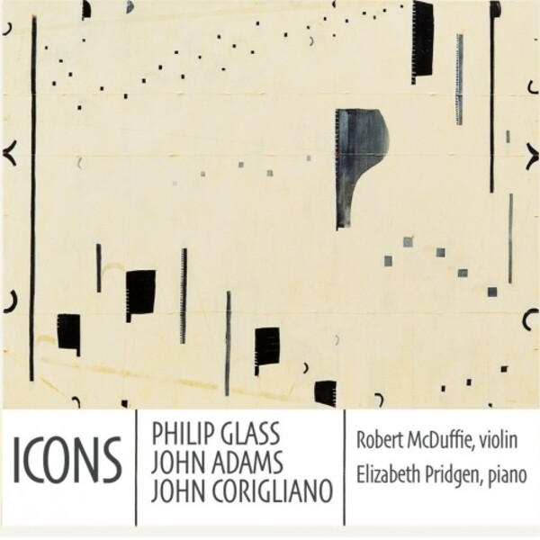 Icons: Glass, Adams & Corigliano | Orange Mountain Music OMM0162
