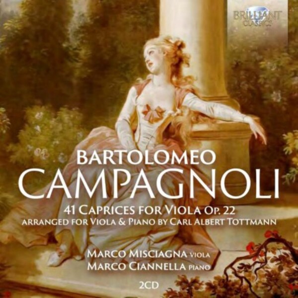Campagnoli - 41 Caprices, op.22 (arr. Tottmann)