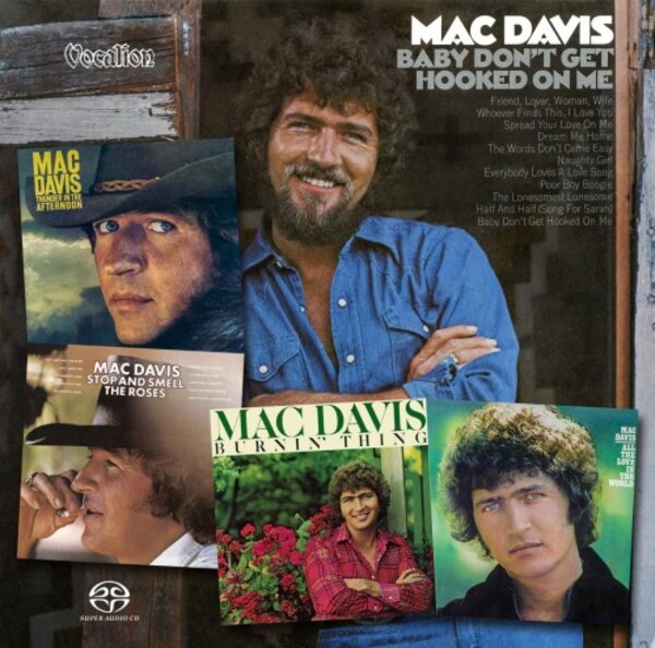 Mac Davis 5 on 2: Baby Dont Get Hooked on Me, etc. | Dutton 2CDLK4637