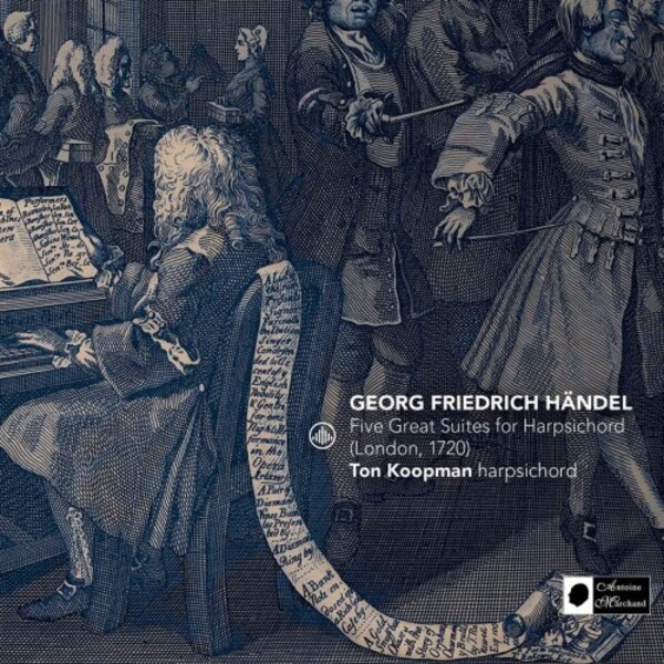 Handel - Five Great Suites for Harpsichord