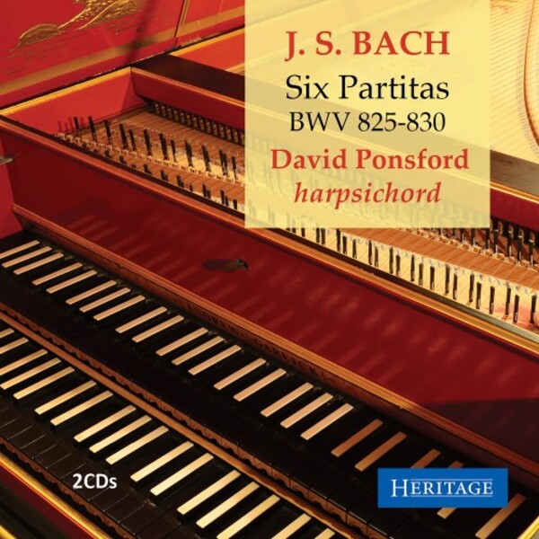 JS Bach - 6 Partitas, BWV825-830 | Heritage HTGCD14748