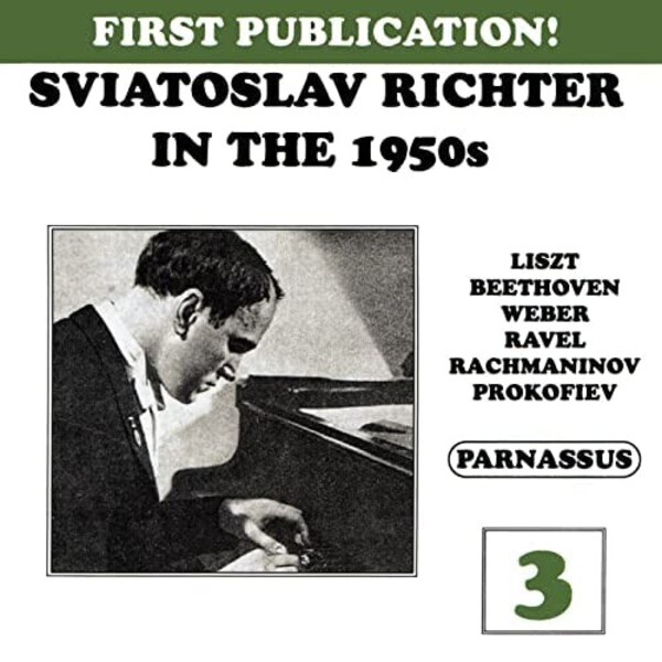Sviatoslav Richter in the 1950s Vol.3 | Parnassus PACD960056
