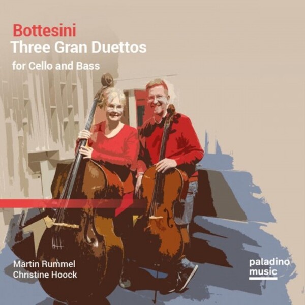 Bottesini - 3 Gran Duettos for Cello and Bass | Paladino PMR0123