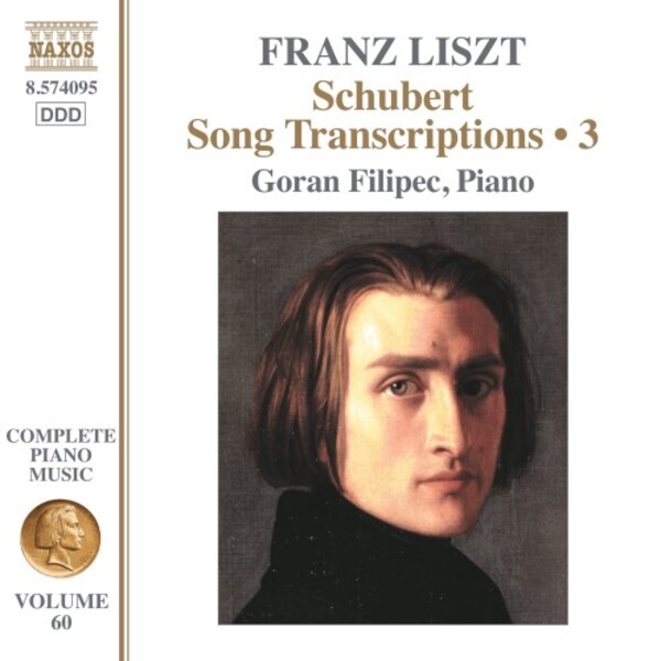 Liszt - Complete Piano Music Vol.60: Schubert Song Transcriptions Vol.3