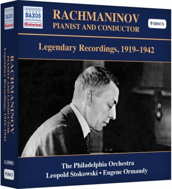 Rachmaninov - Pianist and Conductor: Legendary Recordings, 1919-1942 | Naxos - Historical 8109001