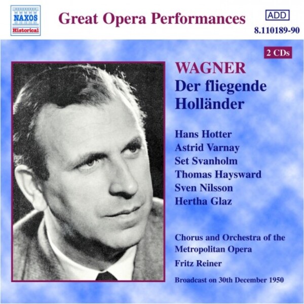 Wagner - Der Fliegende Hollander | Naxos - Historical 811018990