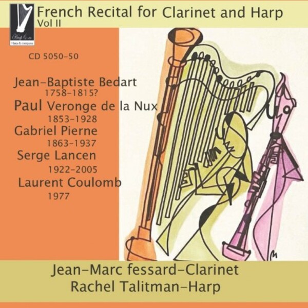 French Recital for Clarinet and Harp Vol.2