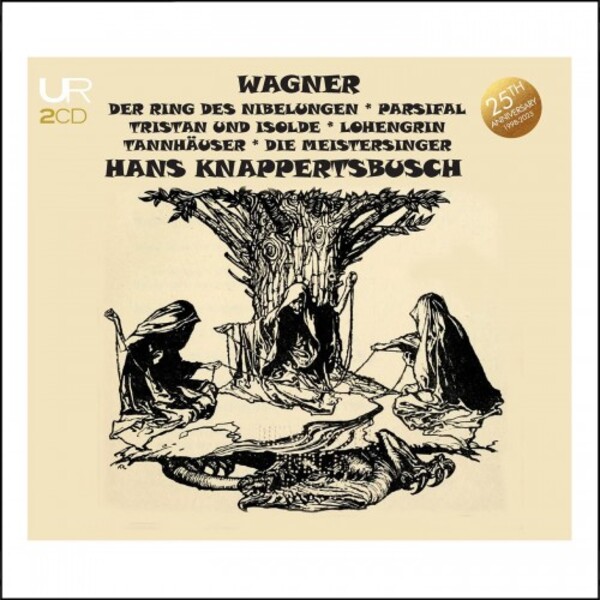 Knappertsbusch conducts Wagner: Orchestral & Vocal Excerpts | Urania WS121411