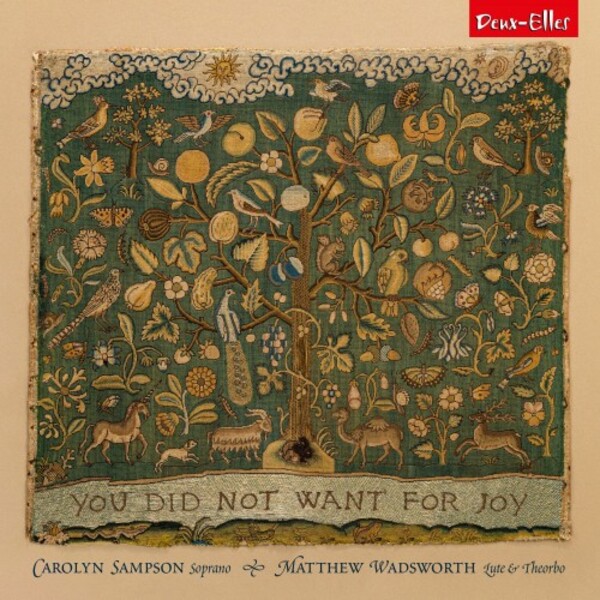 You Did Not Want For Joy: Songs with Lute & Theorbo | Deux Elles DXL1192