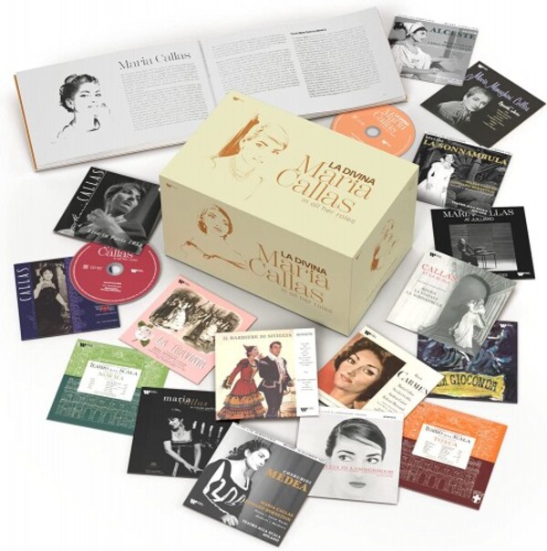La Divina: Maria Callas in All Her Roles (CD + Blu-ray) | Warner 5419747395