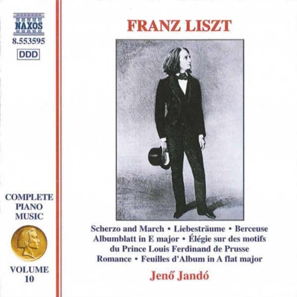 Liszt - Complete Piano Music vol. 10 | Naxos 8553595