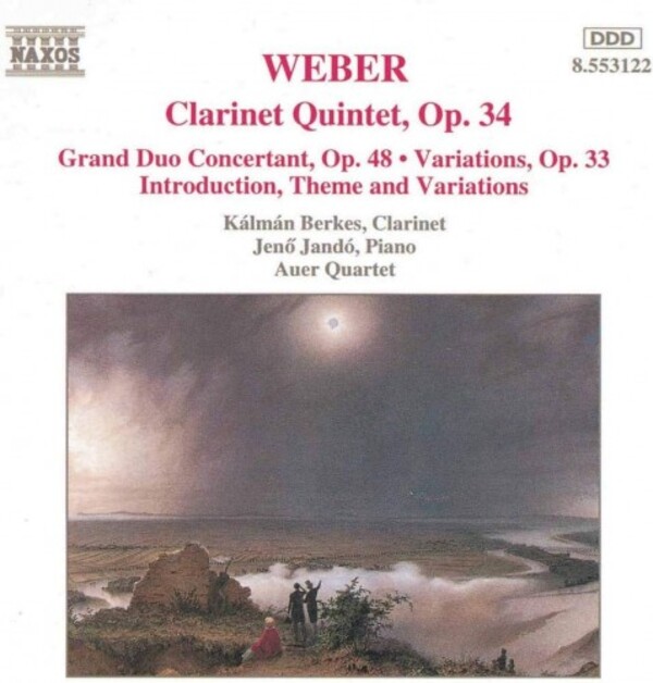 Weber - Clarinet Works | Naxos 8553122
