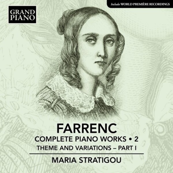 Farrenc - Complete Piano Works Vol.2: Theme and Variations Part 1 | Grand Piano GP934