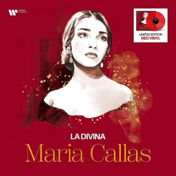 Maria Callas: La Divina (Red Vinyl LP) | Warner 5419768510
