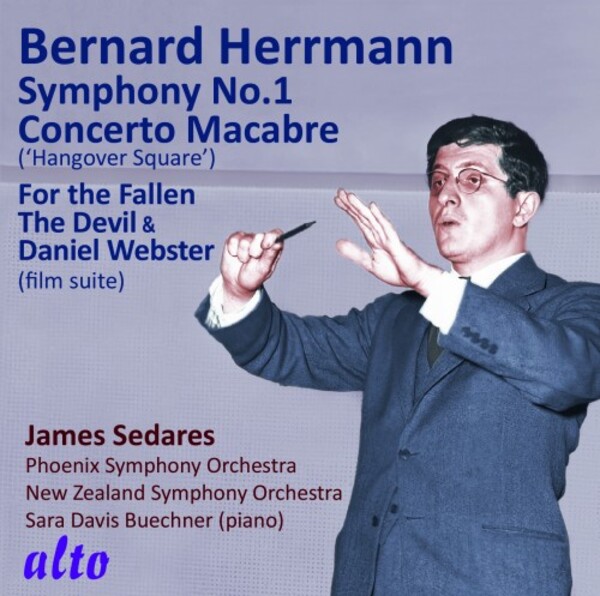 Herrmann - Symphony no.1, Concerto Macabre, For the Fallen, etc.