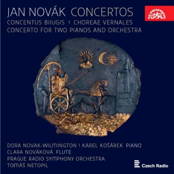 J Novak - Concentus biiugis, Choreae vernales, Concerto for 2 Pianos | Supraphon SU43312