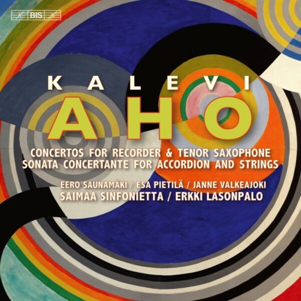 Aho - Concertante Works for Recorder, Saxophone & Accordion