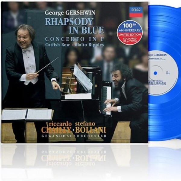 Gershwin - Rhapsody in Blue, Concerto in F, etc. (Blue Vinyl LP) | Decca 4859235