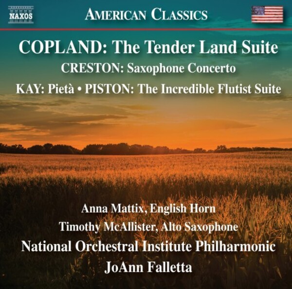 Copland - The Tender Land Suite; Creston - Saxophone Concerto, etc. | Naxos - American Classics 8559911