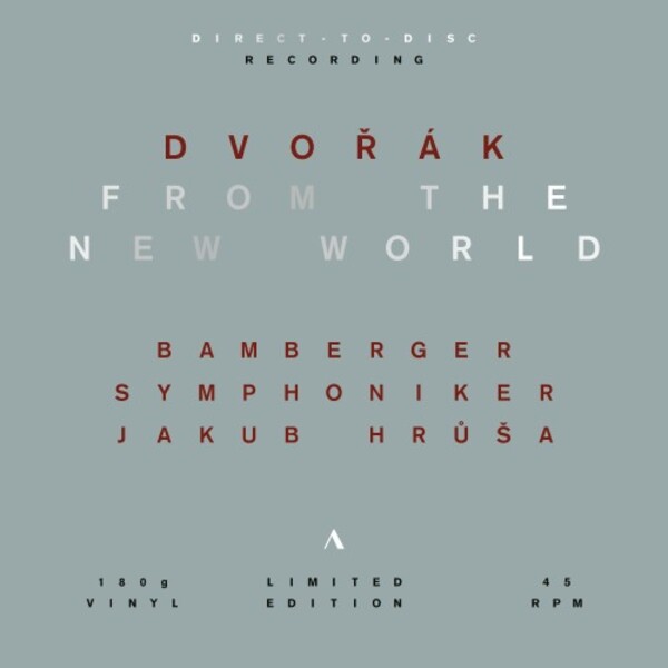 Dvorak - Symphony no.9 (45rpm Vinyl LP) | Accentus ACC40626