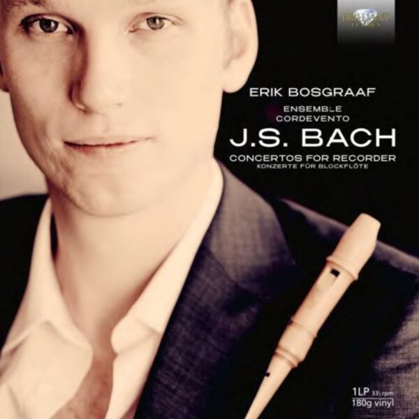 JS Bach - Concertos for Recorder (Vinyl LP) | Brilliant Classics 90012
