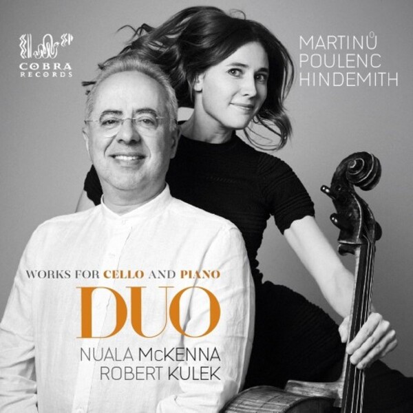 DUO: Martinu, Poulenc, Hindemith - Works for Cello and Piano | Cobra COBRA0090